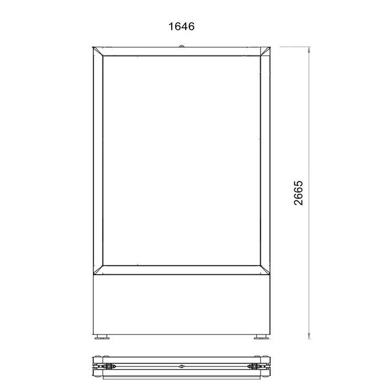 Plano Led Krom