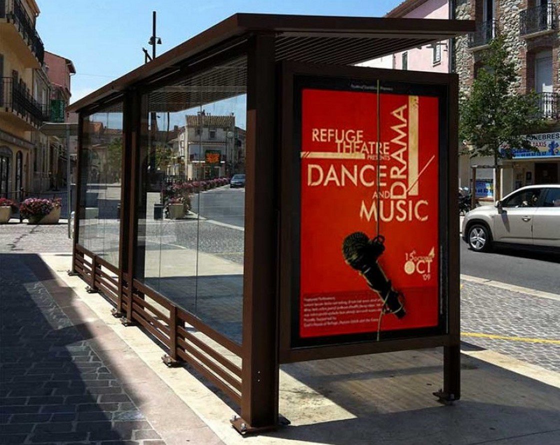 Marquesina de autobús Quadra Linea - Cité Concept 2.0